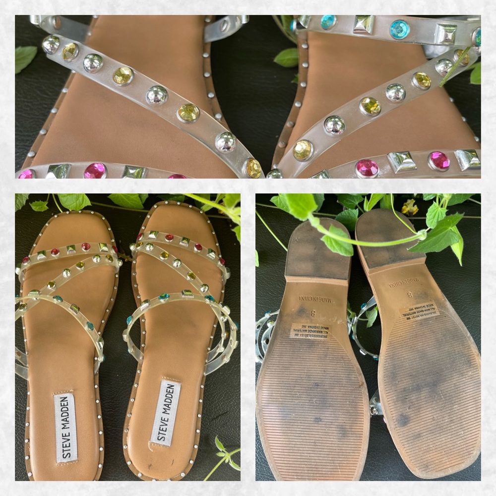 Steve Madden Studded Sandals - Picture 3 of 3